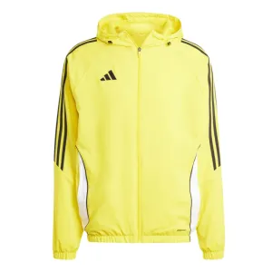 ADIDAS TIRO 24 WINDBREAKER WHITE TEAM YELLOW WHITE BLACK