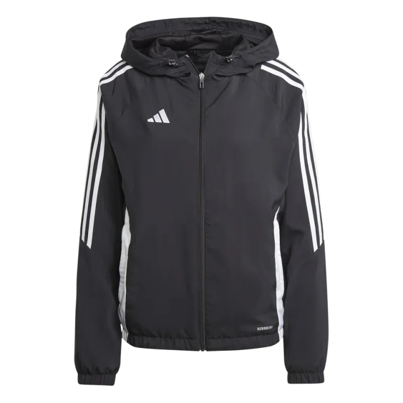 ADIDAS TIRO 24 WINDBREAKER WOMEN BLACK WHITE