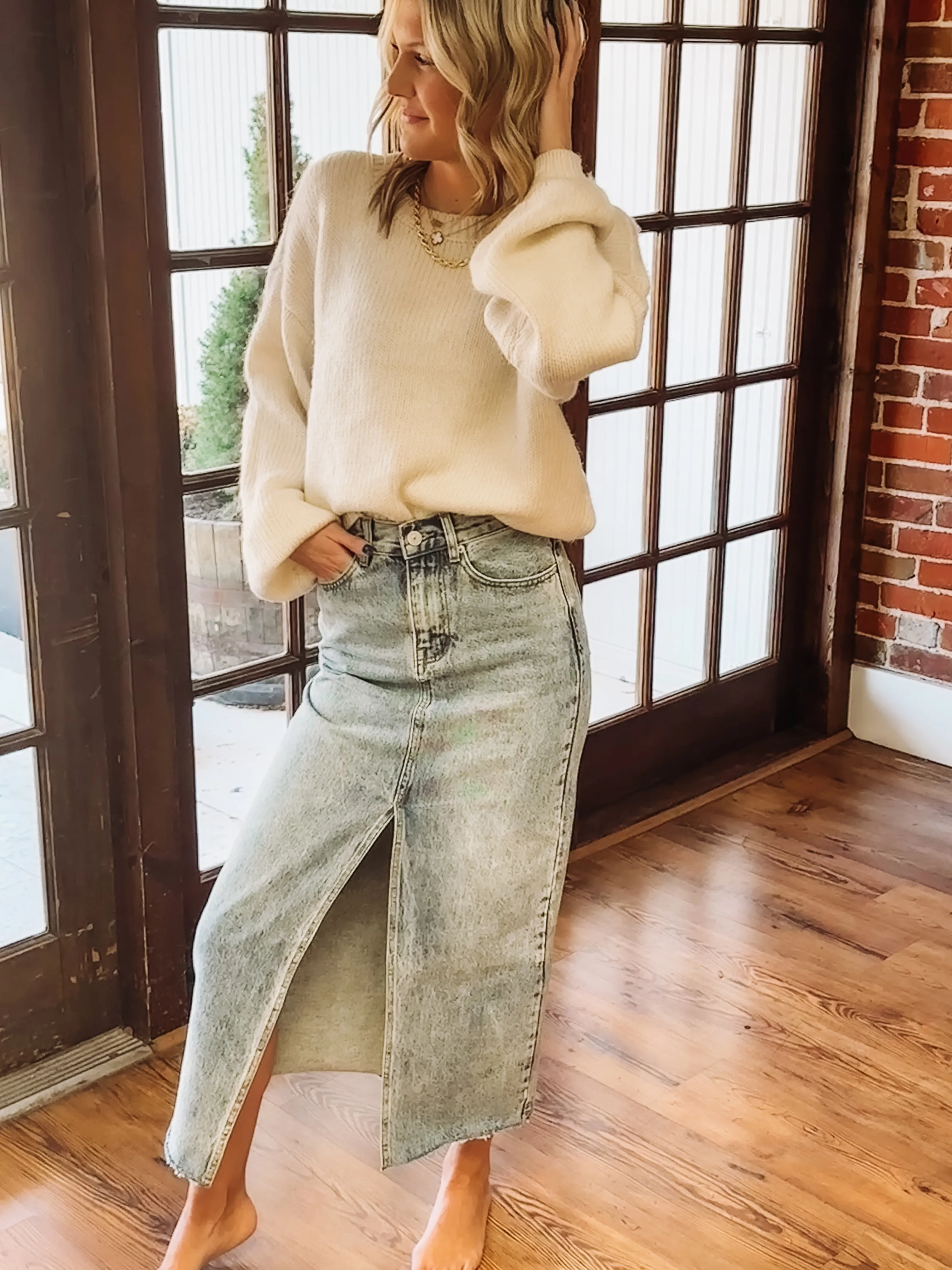 Avani Denim Skirt