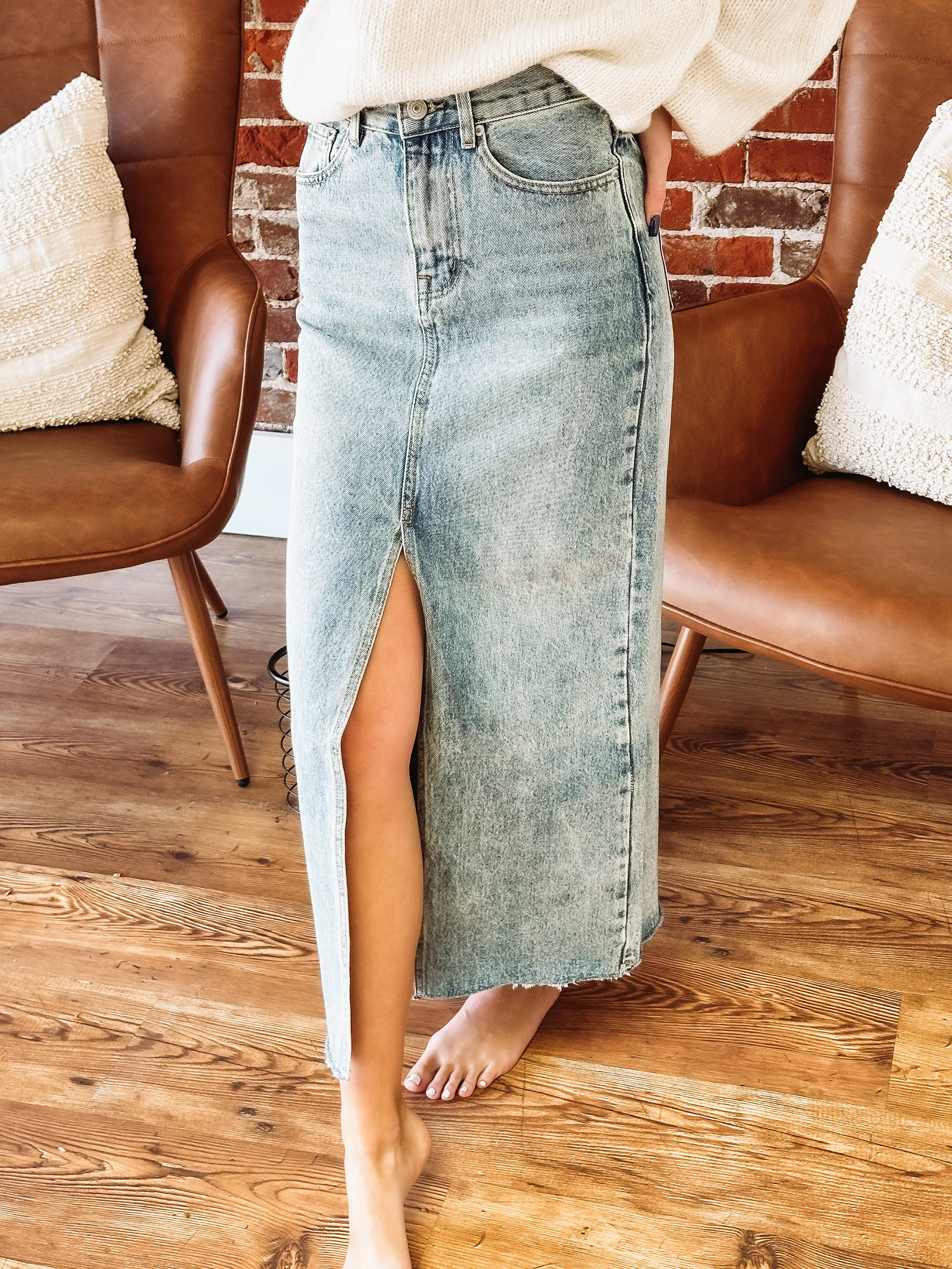 Avani Denim Skirt