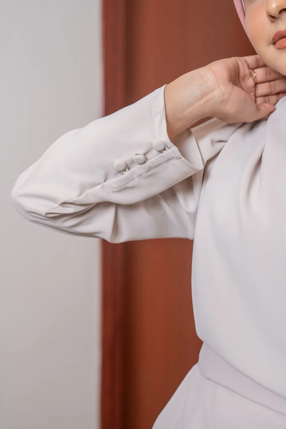 Chana Blouse Cannoli Cream