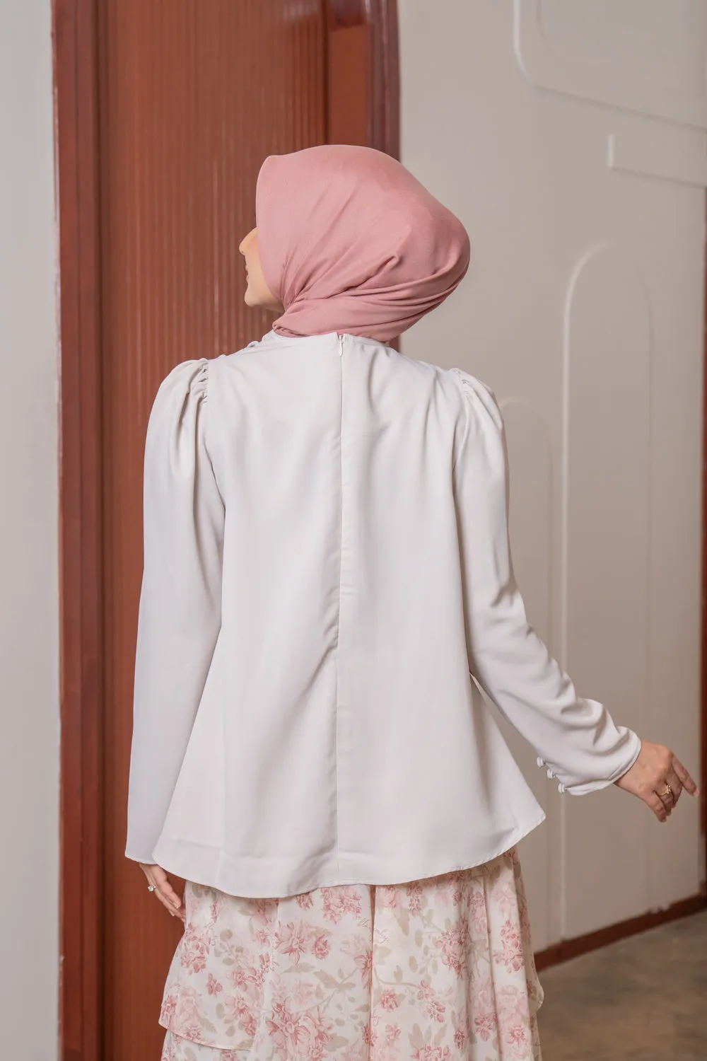 Chana Blouse Cannoli Cream