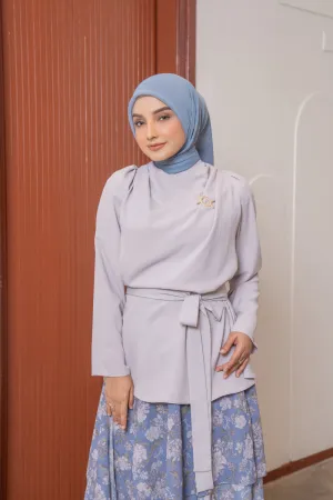 Chana Blouse Glacier Gray