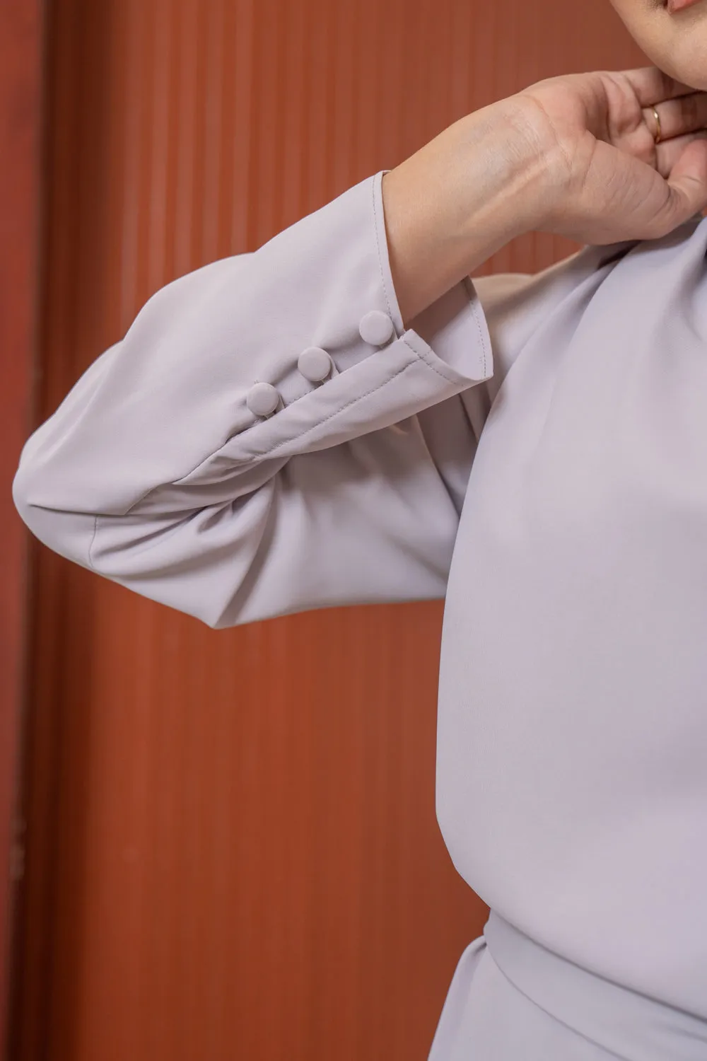Chana Blouse Glacier Gray