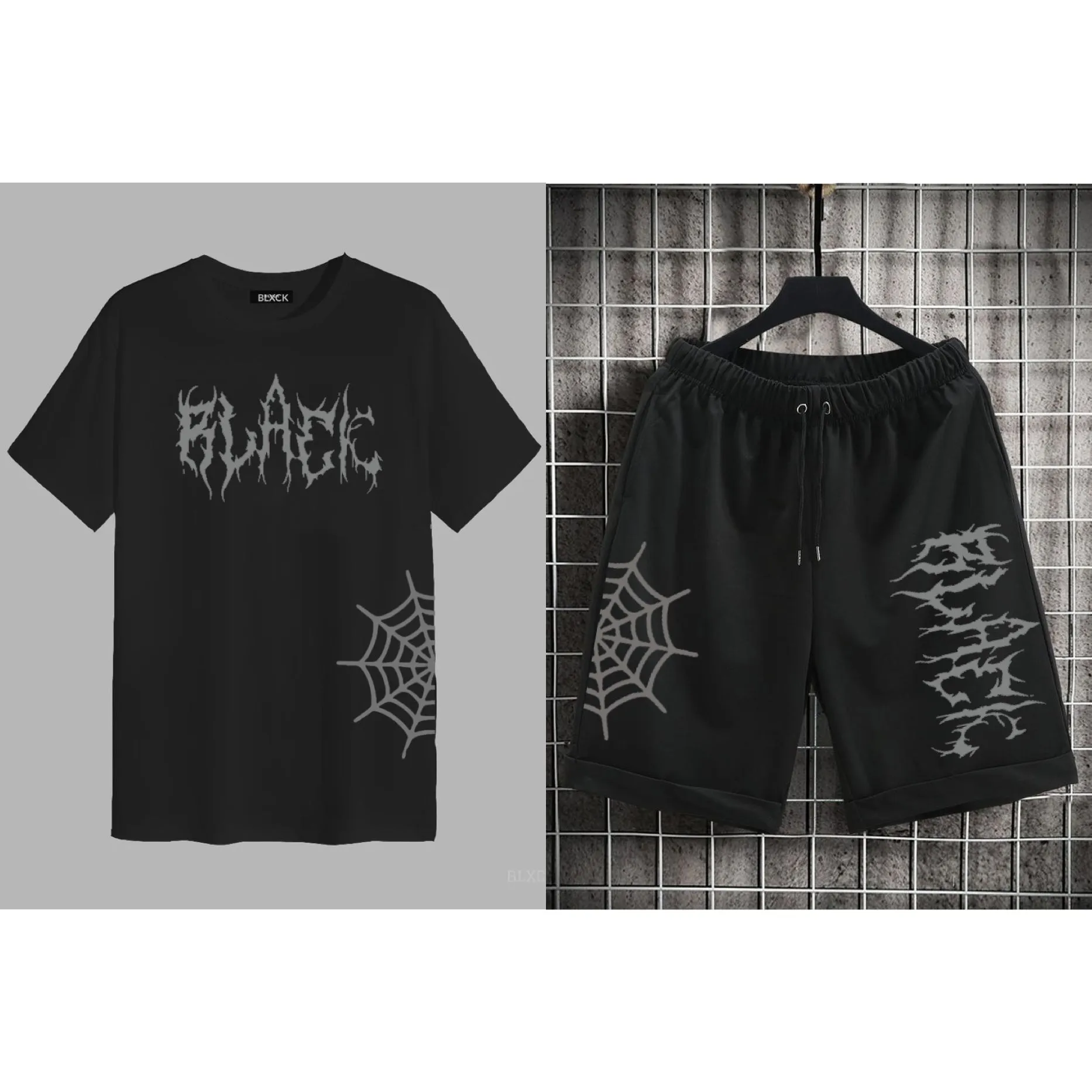 Dark web Short Tracksuit