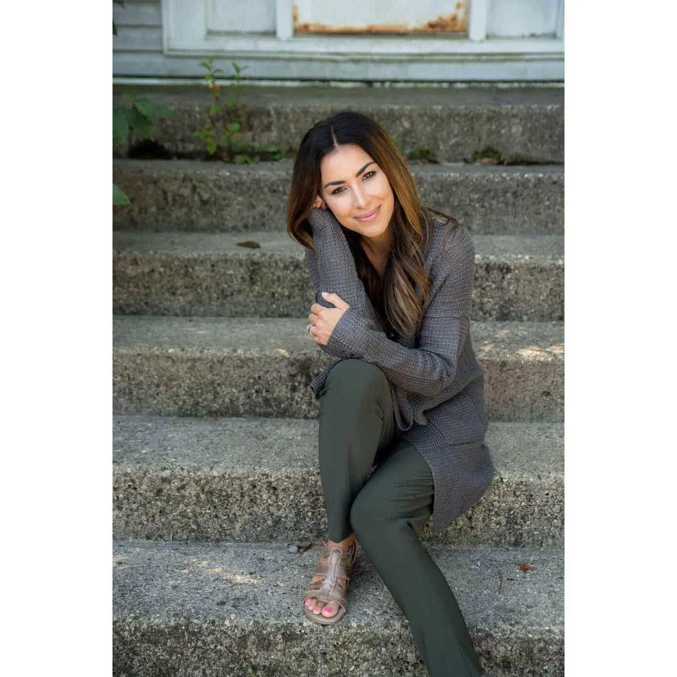 Heavy Knit Textured Cardigan