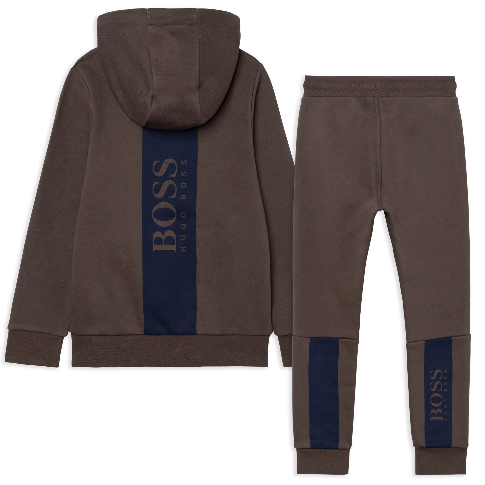 HUGO BOSS - Boys Three Piece Tracksuit Set - Khaki