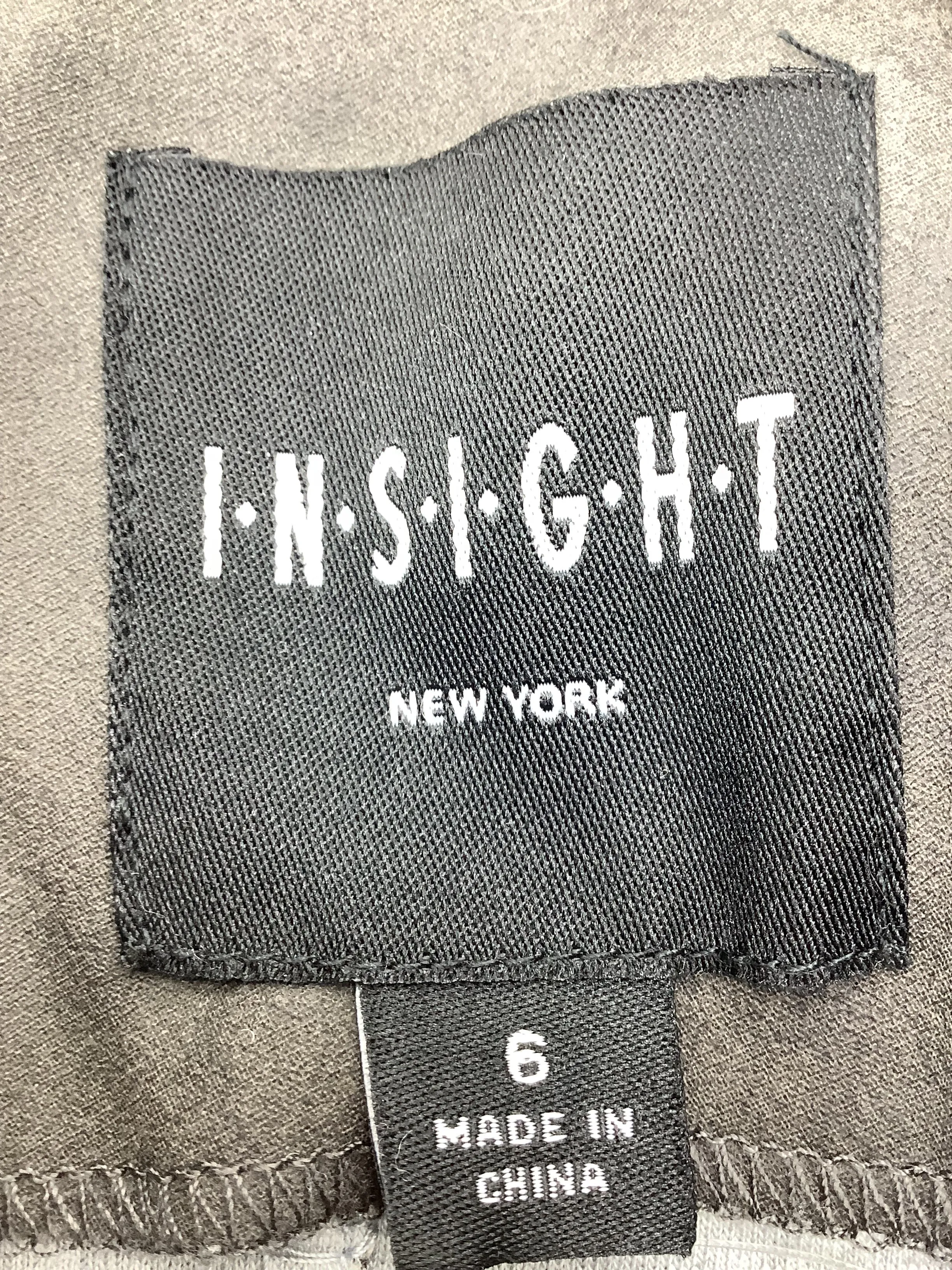 Insight Sequin Faux Suede Jacket Size: M, 6