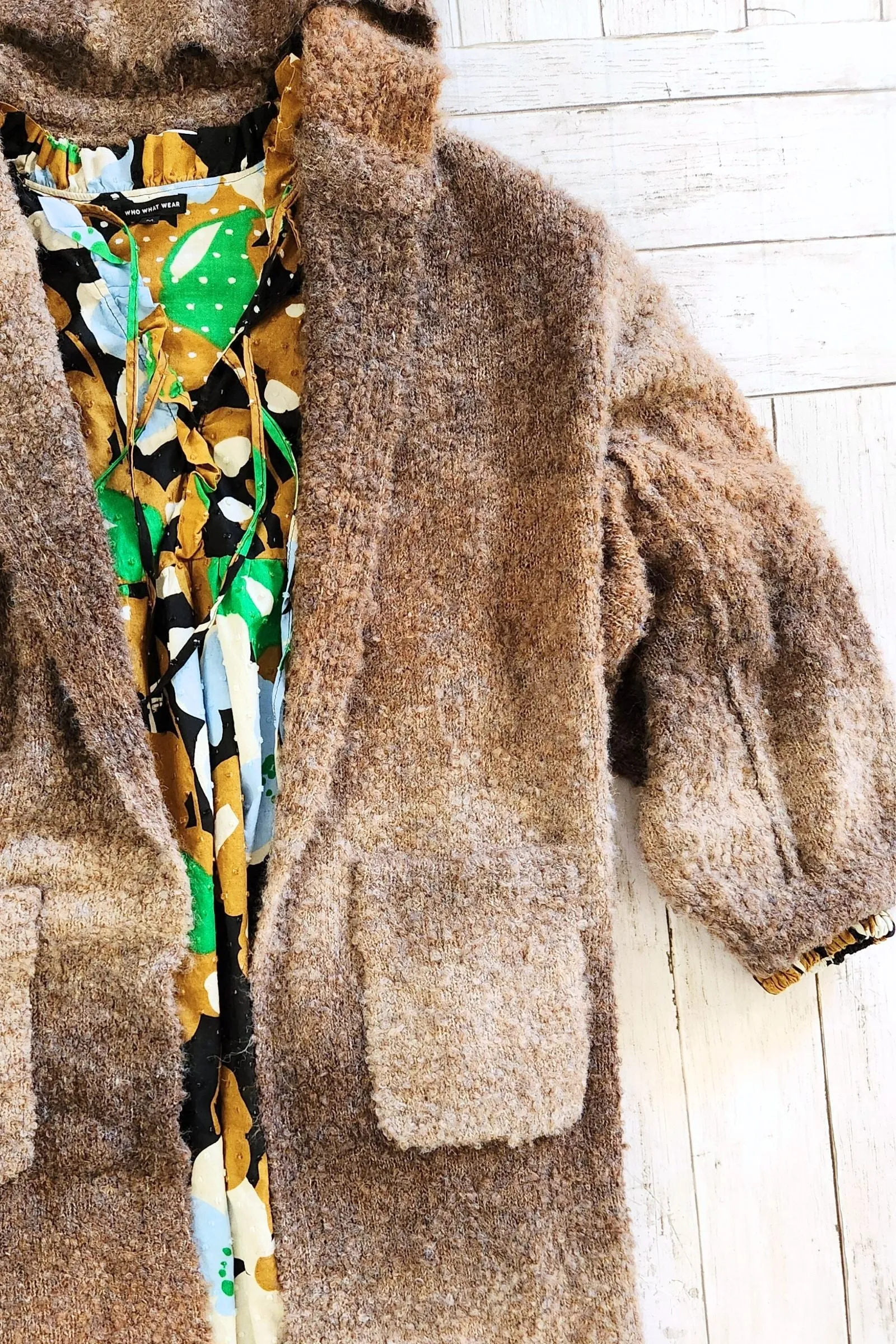 Nelsi Hooded Cardigan Coat