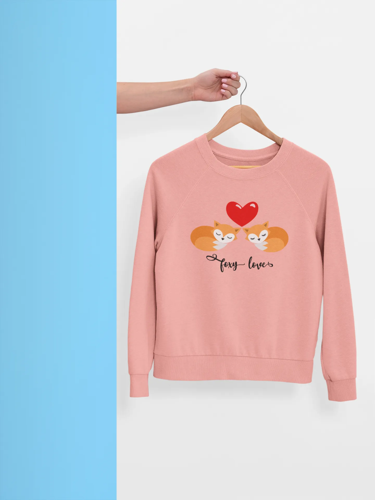 "Foxy Love" Valentine's Sweater – Perfect for Her