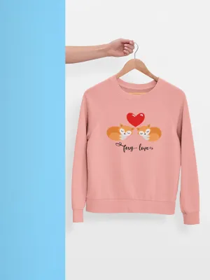 "Foxy Love" Valentine's Sweater – Perfect for Her