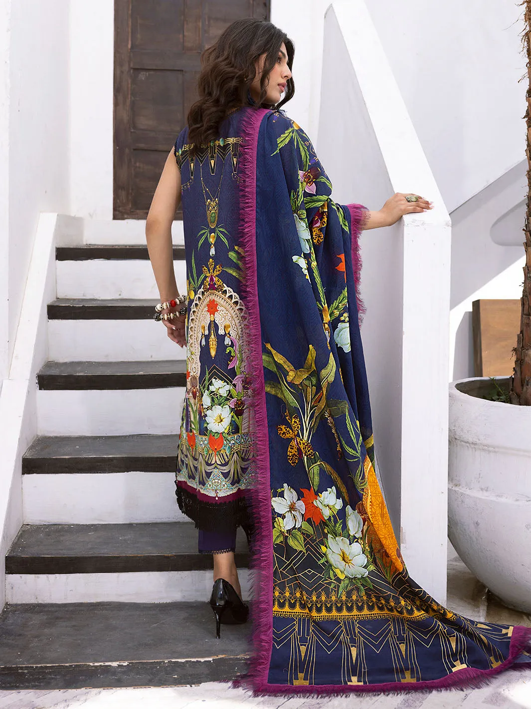 Wave Rider | 3 Piece Unstitch Lawn