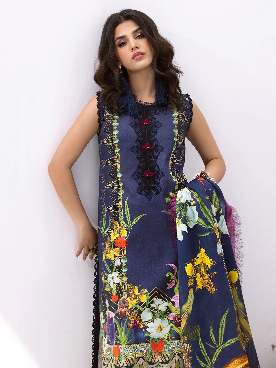 Wave Rider | 3 Piece Unstitch Lawn